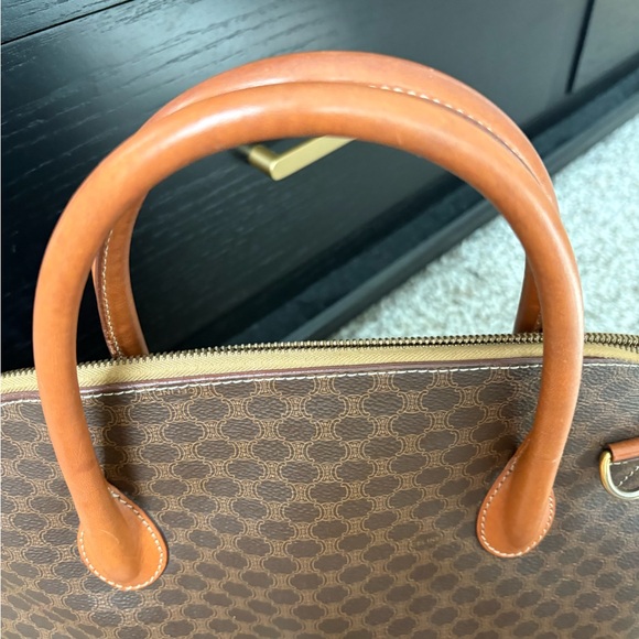 Vintage Celine Macadam Dome Coated Canvas Bag - Picture 9 of 10